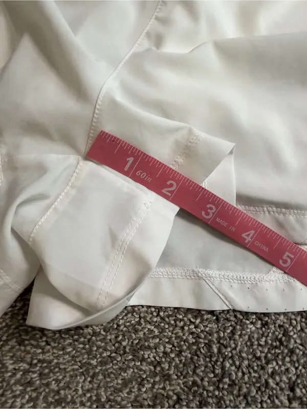 Avia Women’s L 12-14 White 2-in-1 Lined Running Athletic Shorts - Image 7