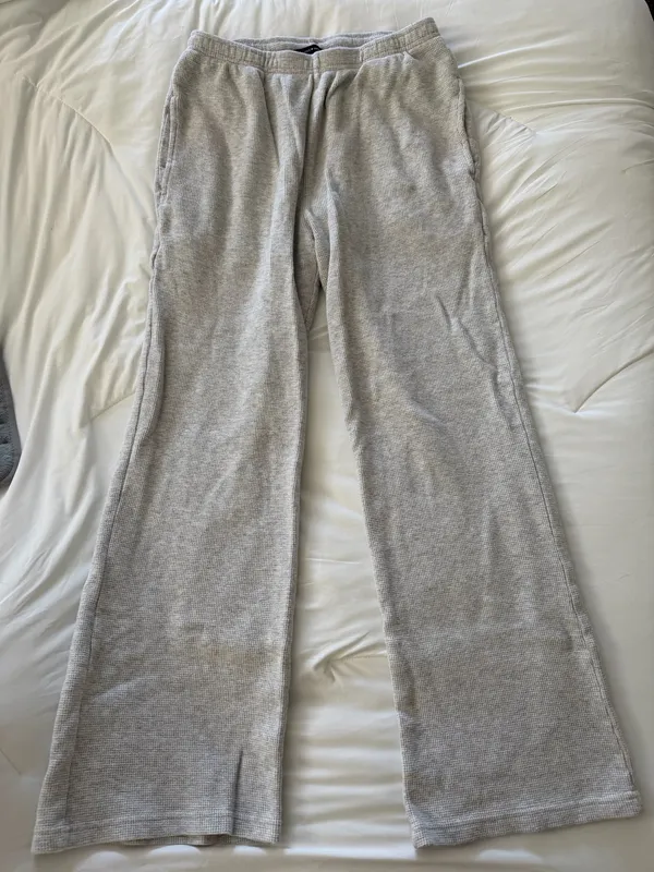Brandy Melville Anastasia Waffle Sweatpants - Image 4