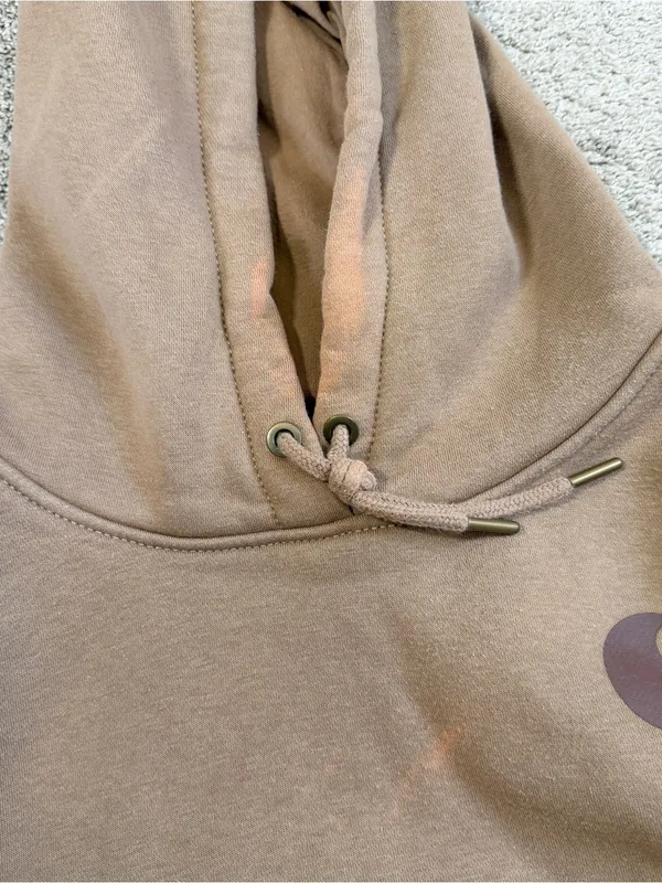 Carhartt Women’s Clarksburg Graphic Sleeve Hoodie Pullover Sweatshirt in Brown M - Image 12