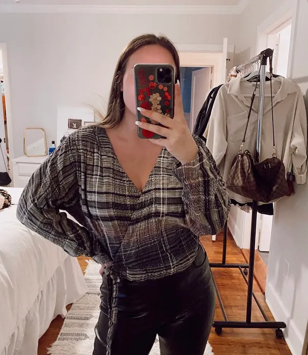 Free People Flannel Top - Image 3
