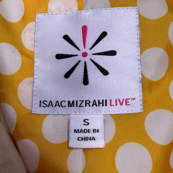 Isaac Mizrahi Trench Coat Womens S Beige Classic Preppy Dark Academia Business - Image 3