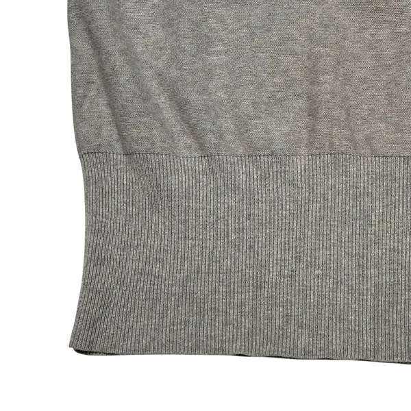 Tracy Reese Embellished Cashmere Cotton Sleeveless Sweater Top Grey Size Large - Image 4