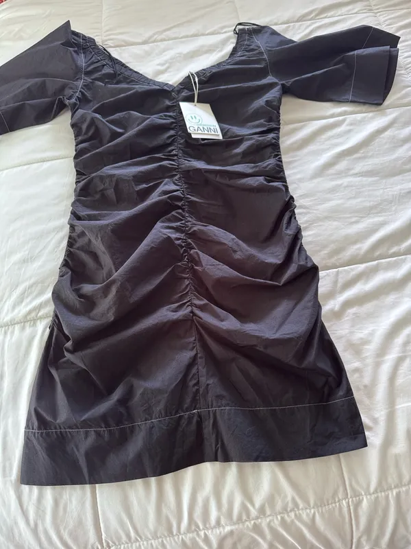 Ganni rouge dress size 36 NWT - Image 3