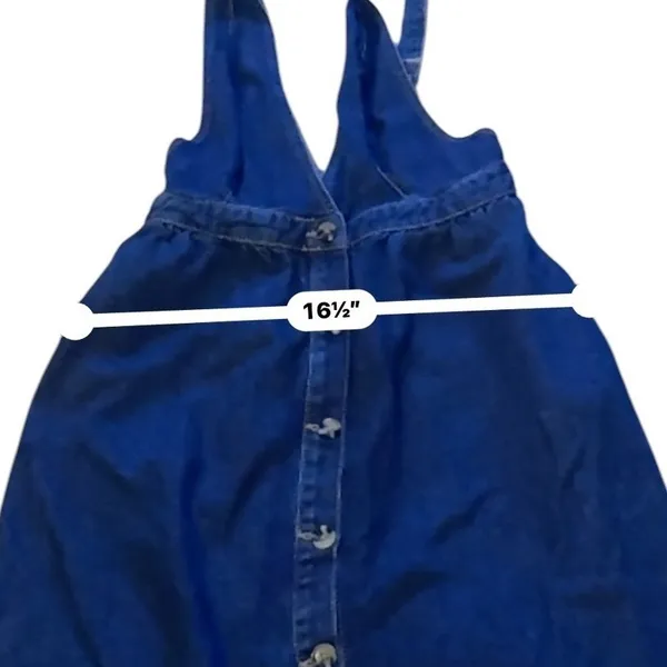 Urban Outfitters Danny‎ Midi Dress Women's Small Denim Button Down Casual - Image 10