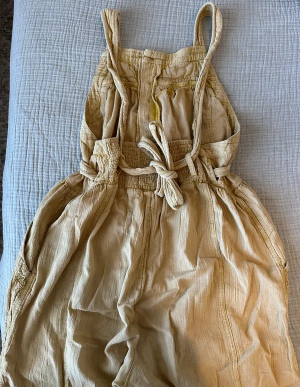 Free People Yellow Jumpsuit - Image 5
