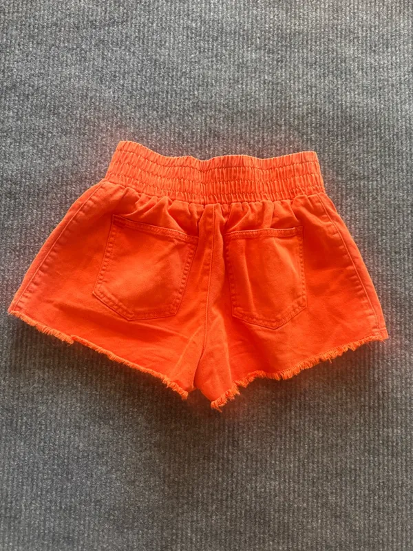 Urban Outfitters BDG orange 100% cotton shorts‎ Women's Small - Image 2