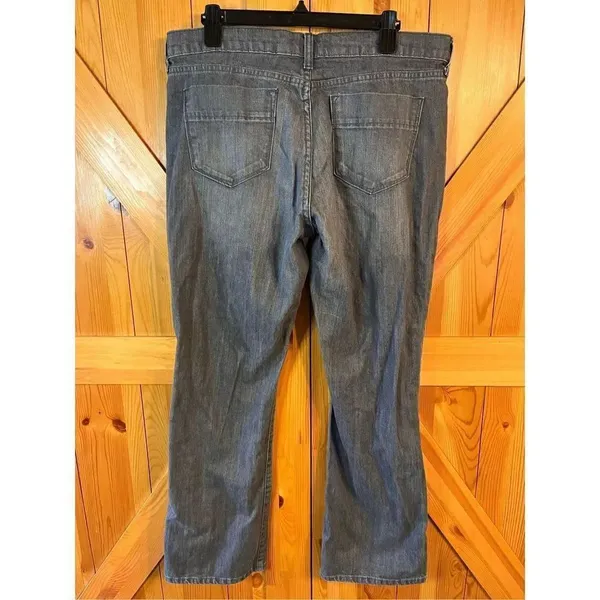 Old Navy Denim Jeans Size 16R Gray The Sweetheart Pants Casual Relaxed (2586) - Image 4