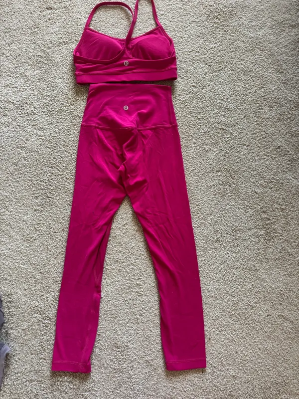 Lululemon hot pink set  - Image 2