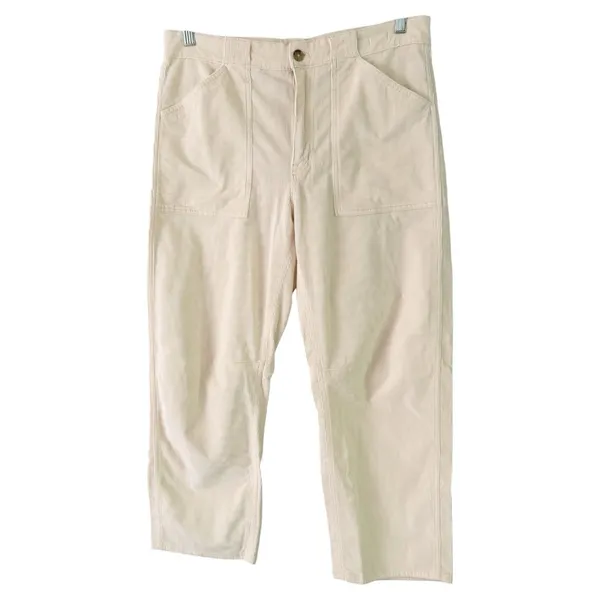 NWT Madewell The Darted Barrel Leg Utility Pant in Corduroy Vintage Canvas Sz 29 - Image 3