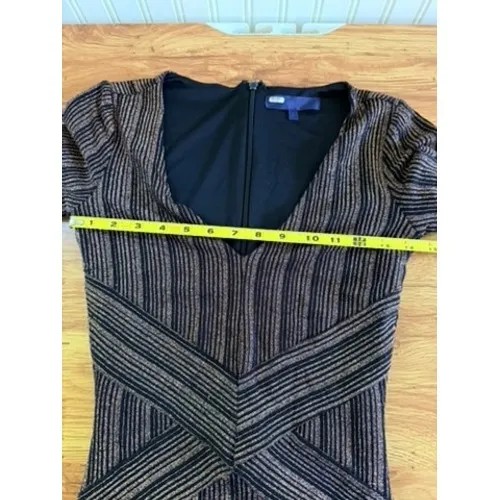 Rachel Rachel Roy Copper Quinn Metallic‎ Bodycon Dress Size Small - Image 8