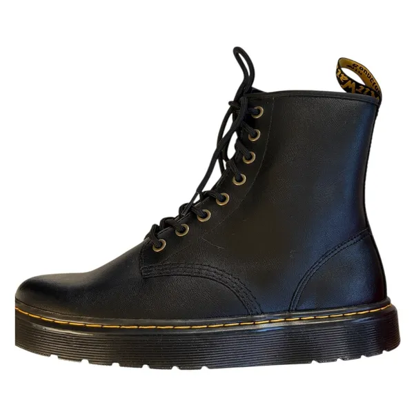 NEW Dr. Martens Leather Zavala Boots Black Size 8 - Image 4