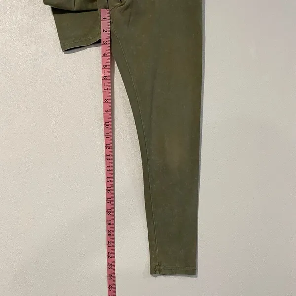 Aerie Chill Play Move Olive Leggings Women’s Medium | High Rise Soft Activewear - Image 6
