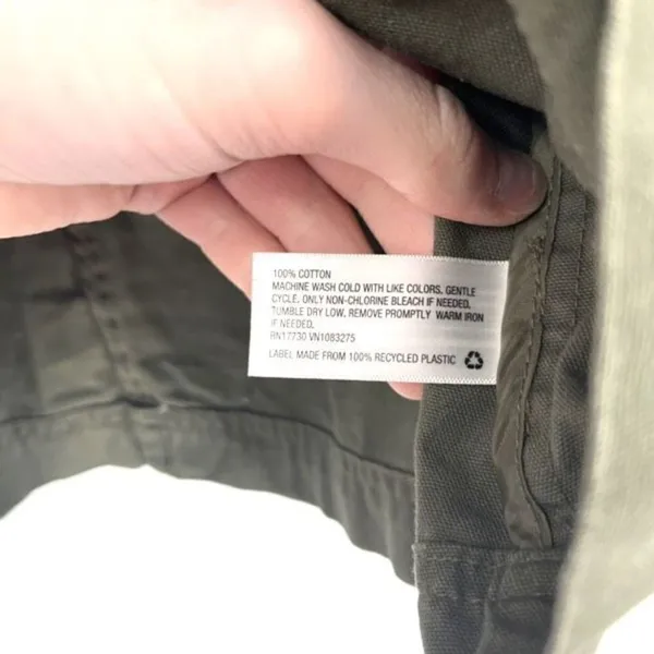 Universal Threads Olive Green hooded Utility jacket‎ XS women’s - Image 4