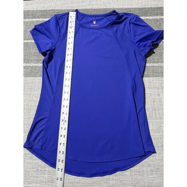 Spyder Active Womens Small Short Sleeve Performance Athletic T-Shirt‎ S/P - Image 4