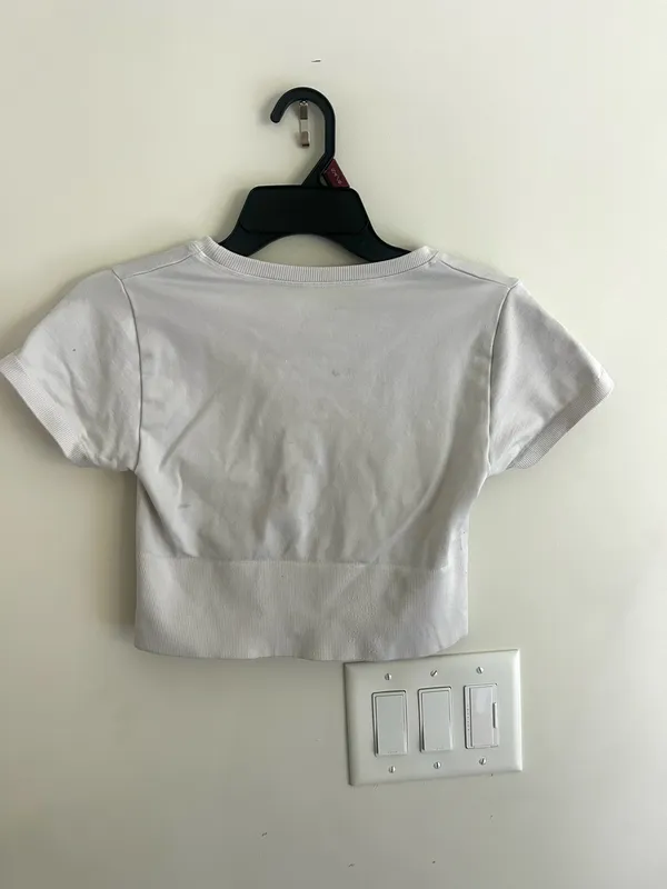 Aerie short sleeve crop top - Image 4