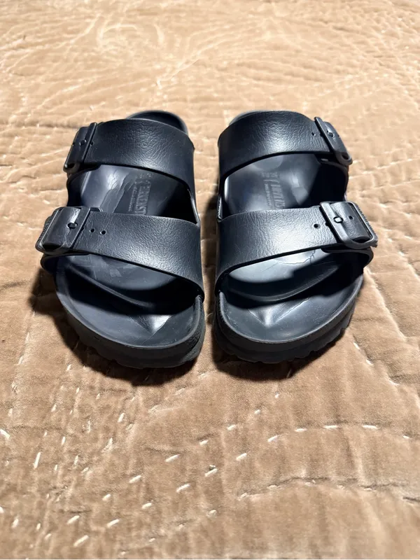 Birkenstock Black Two-Strap EVA
Sandals - Image 3