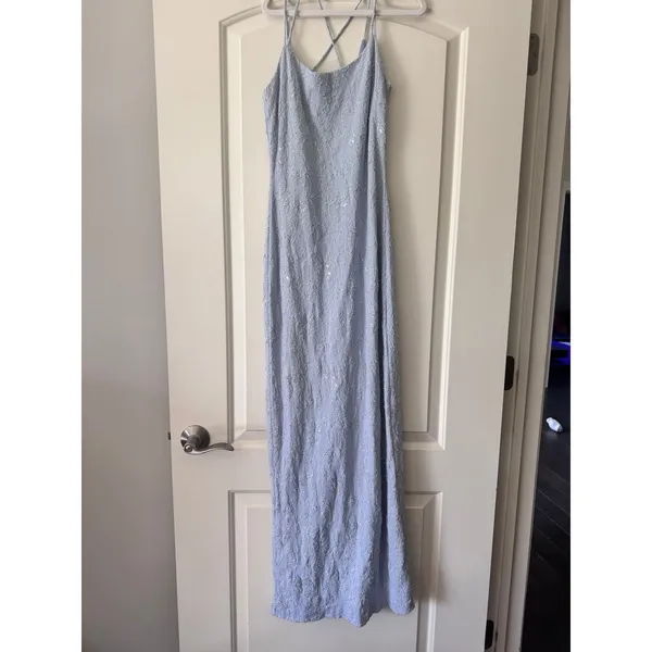 Steppin' Out 90's Y2K long dress Size 9/10 ‎ from 1999 prom , light purple - Image 2