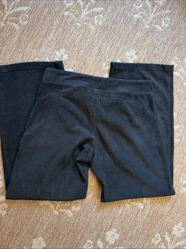 Women’s Black Casual fleece Drawstring Pants - Image 4