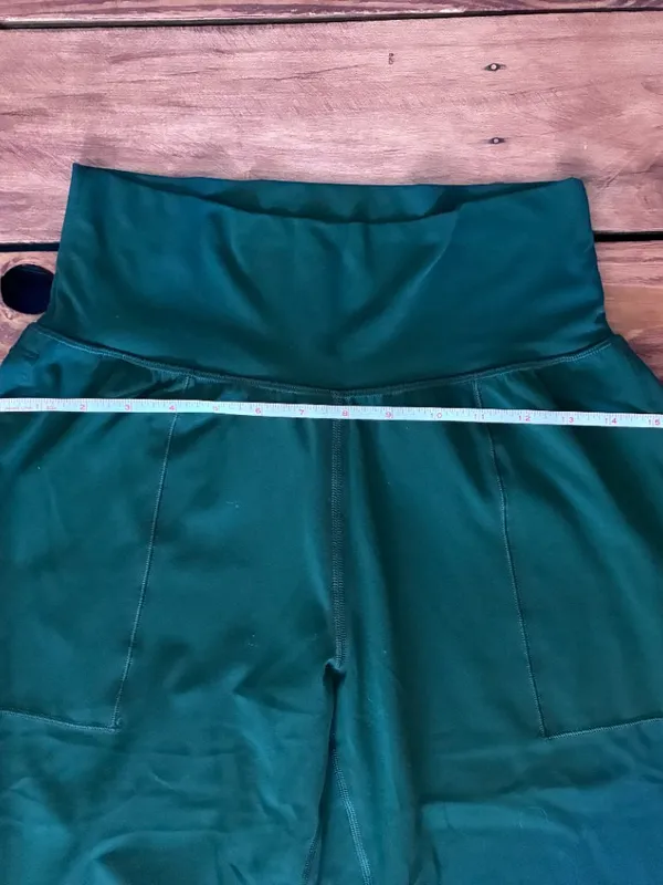 Athleta Salutation Jogger High Rise Lounge Pants - Size S - Forest Green - Image 4