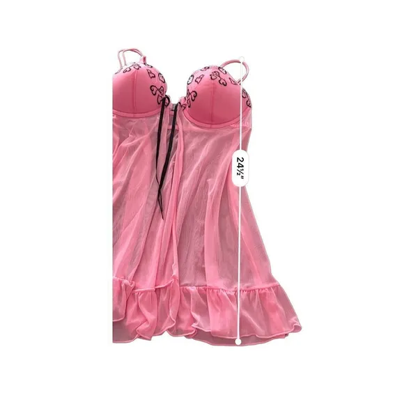 Inner Secret Pink babydoll size L Size L - Image 4