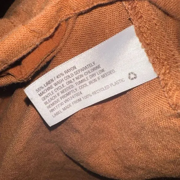 A New Day orange brown L belted lightweight utility jacket - Image 5