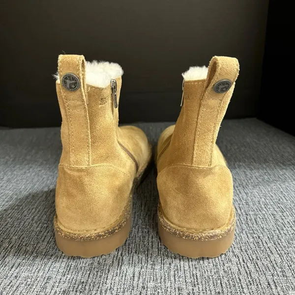 Birkenstock Melrose Genuine Shearling Booties - Image 7