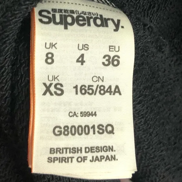Superdry Black Sweat Skater‎ Fit & Flare Mini Dress 4 / XS - Image 6