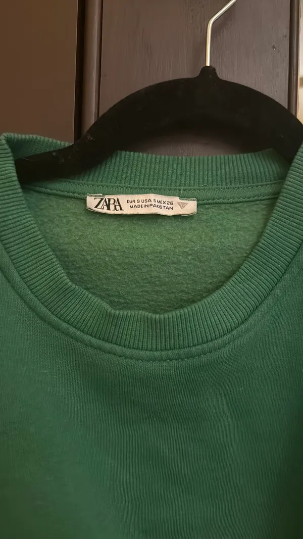 ZARA Sweatshirt Cropped - Image 3