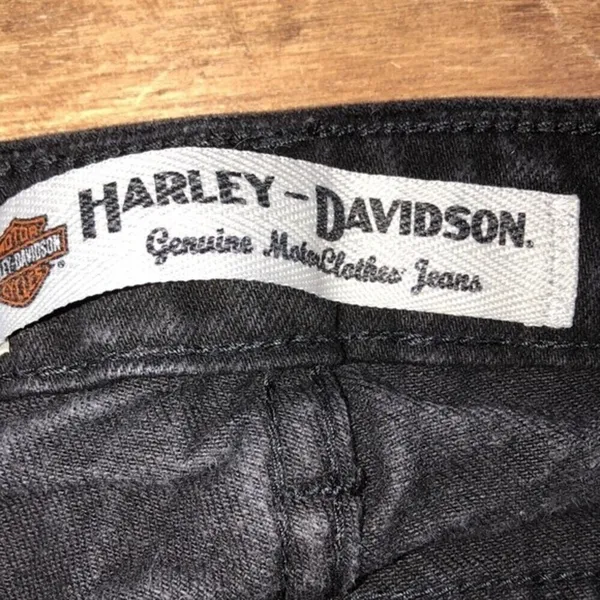 Harley Davidson size 10P black jeans - Image 5