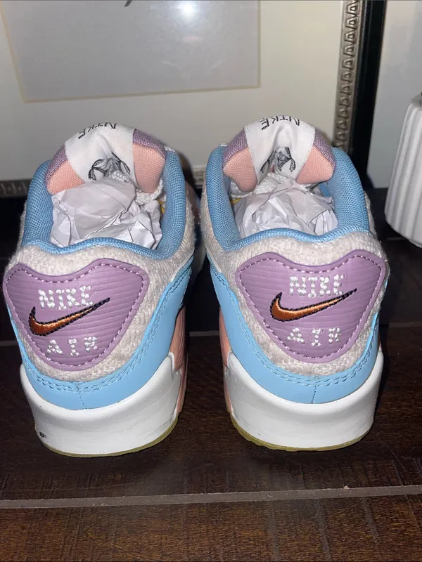Nike Air Max 90 SE “Sun Club Multi” Women’s Sneakers Size 6 (DJ9997-100) - Image 4
