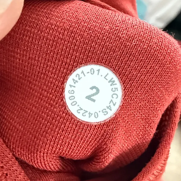 Lululemon Red Rust Leggings Size 2 High rise Align Tights 28” - Image 4