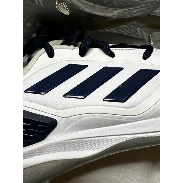 Adidas Adizero PureHustle Softball Cleats White Navy Women’s 8 NWT - Image 7