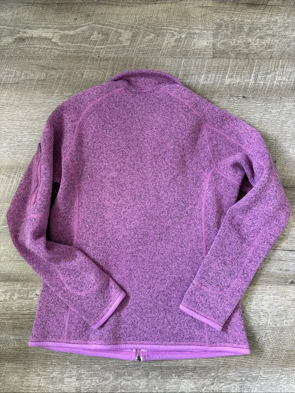 Patagonia Better Sweater Jacket in Purple Size Small - Image 4