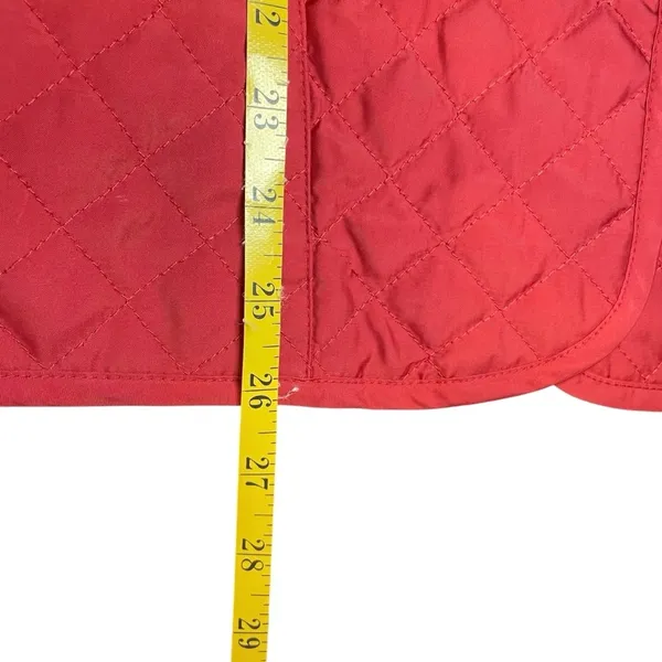 Michael Kors Jacket‎ Women's Small Lightweight Quilted Terracotta Snap Close - Image 11