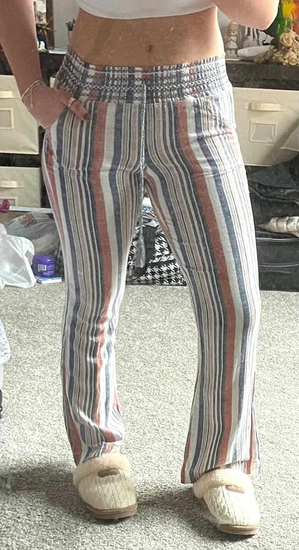 REWASH Striped Pants - Image 4