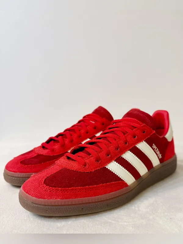 ADIDAS Women’s Handball Spezial Scarlet Cloud White Size 8 - Image 3