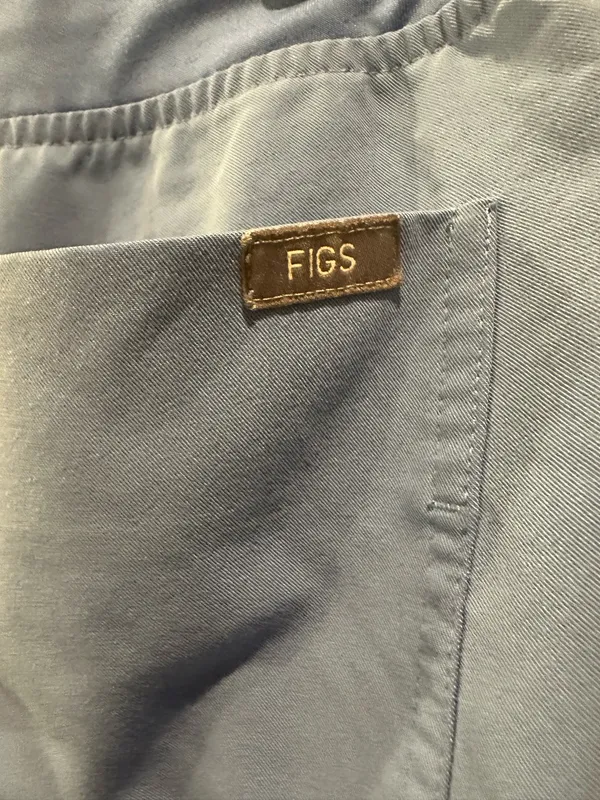 FIGS Zamora Jogger Scrub Pants Ceil Blue - Image 8