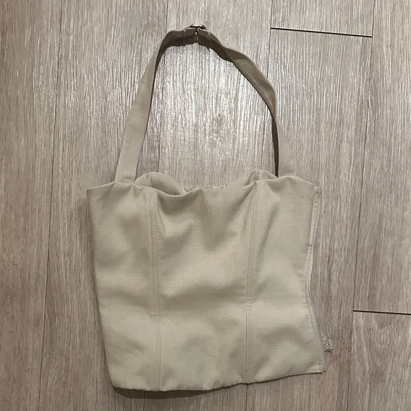 White Fox Halter Bustier top - Image 2