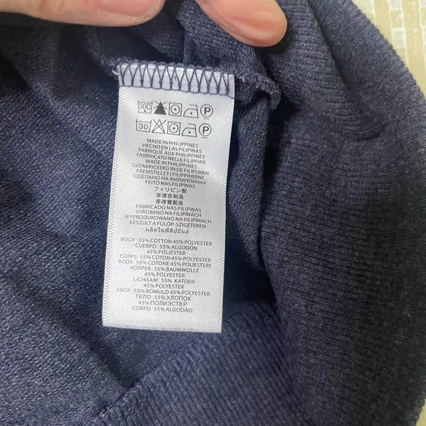 Michael Kors Logo Charm Cotton Navy blue sweatshirt - Image 5