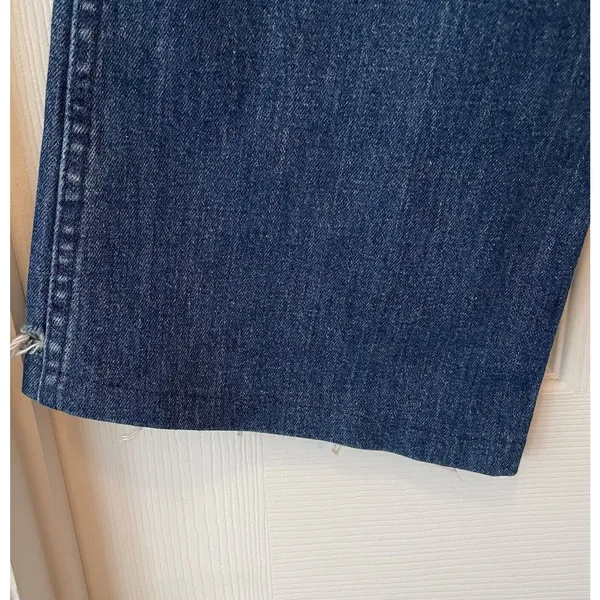 Madewell Jeans Women’s Flea‎ Market Flare Dark Wash Size 25x29 Western Cowgirl - Image 6