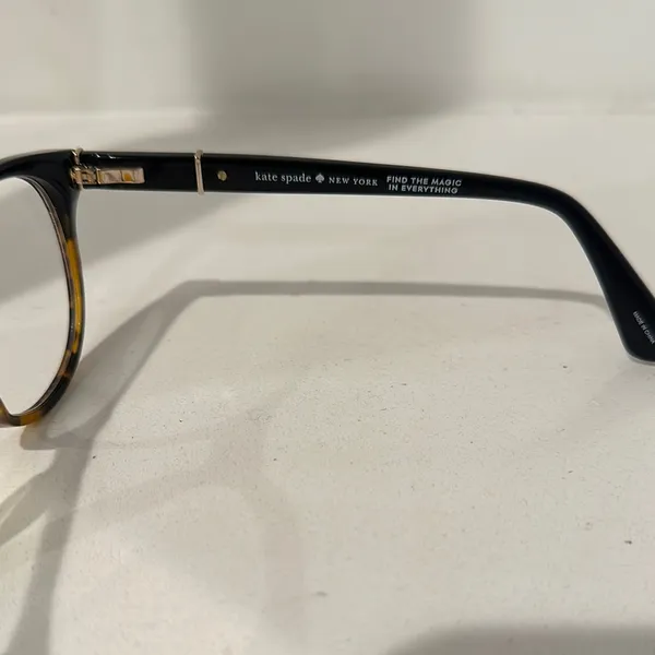 Stylish Tortoiseshell Kate Spade Eye Glasses - Image 2