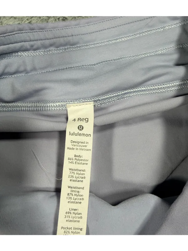 Lululemon pace rival skirt berry mist Active Pleated Tennis skort 4 reg - Image 4