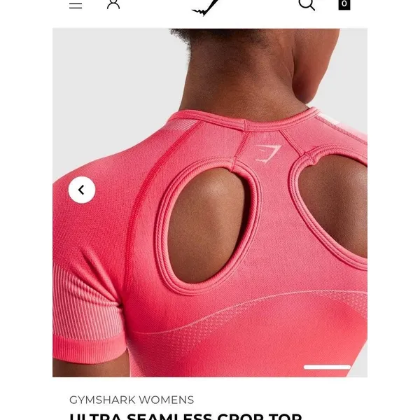 Gymshark crop‎ top - Image 3