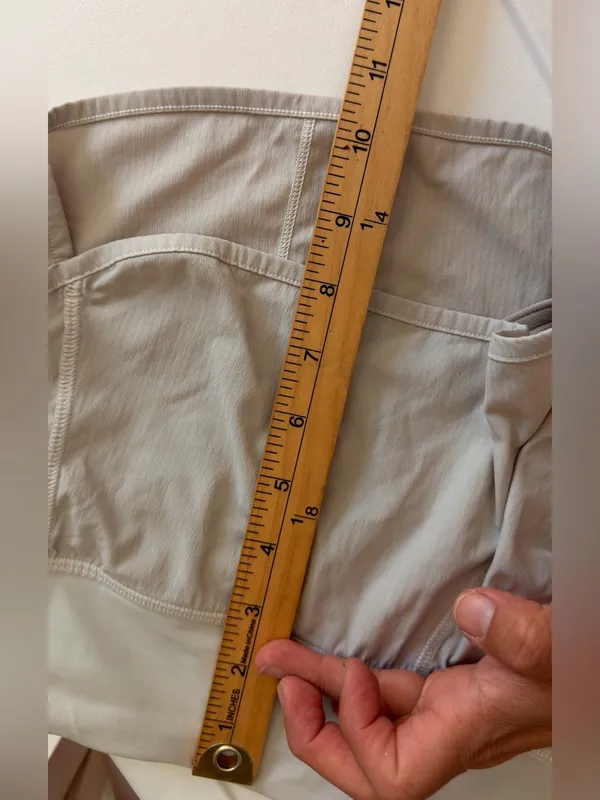 Lululemon Women's High-Waist Performance Shorts in Beige size 4 - Image 11