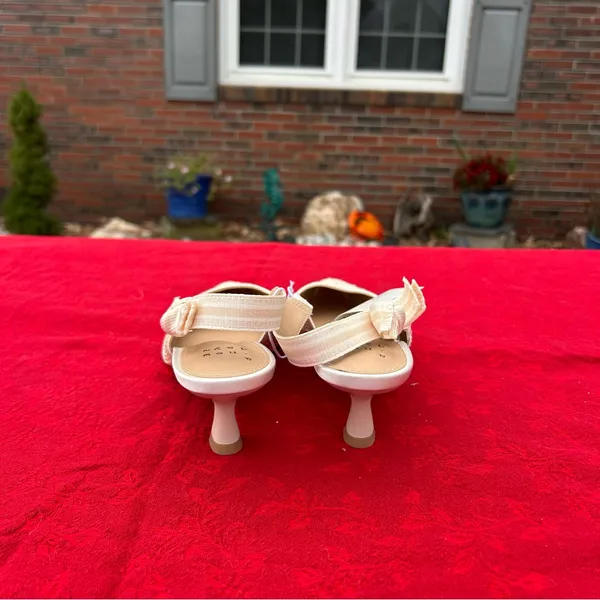 Women's Milan Slingback Heels - A New Day size 8.5 wedding‎ guest pearl summer - Image 5