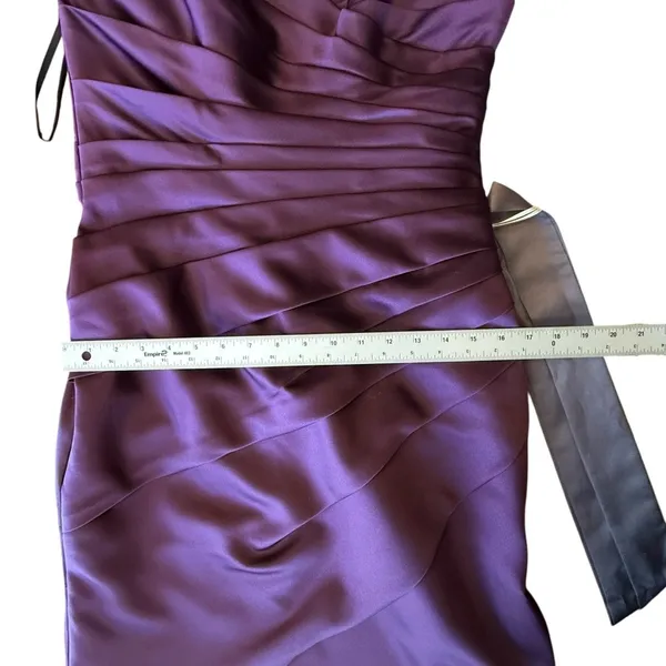 Sorella Vita NWT Cocktail Dress Style 2399 Women’s Size: 12 Color: Aubergine - Image 12