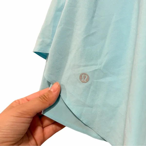 LULULEMON Court Rival Tennis Skort in Cyan Blue Sz 4 - Image 4