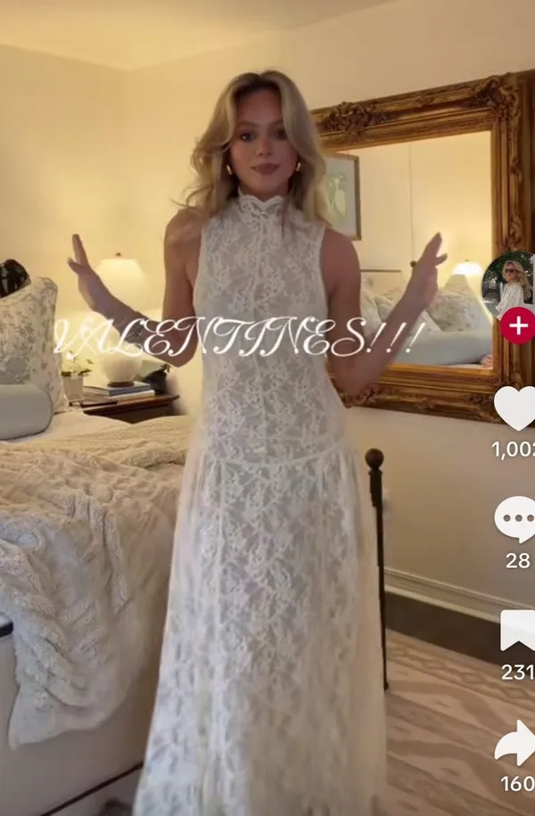 ZARA Dress White - Image 2