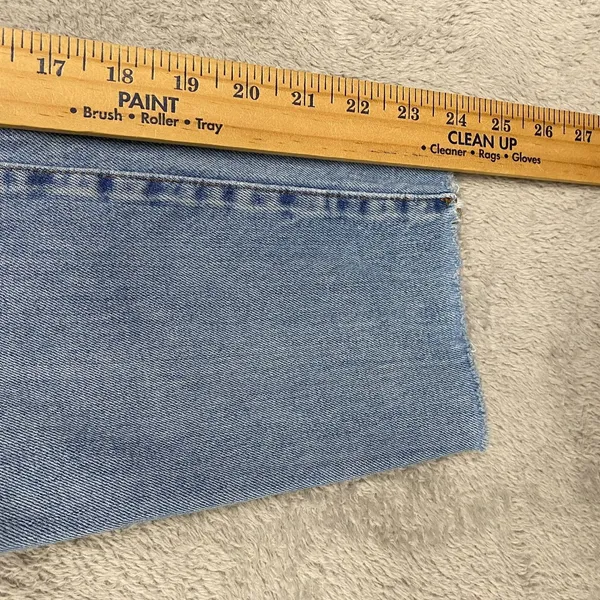 Madewell Jeans Womens 26 Blue High‎ Rise Slim Crop Boyjean Denim Ripped Light - Image 5