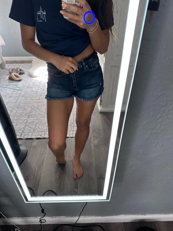 KanCan Jean shorts small - Image 3